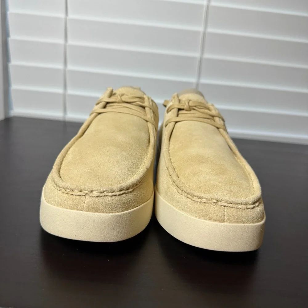 Everlane Desert Pebble Loafer Men's Size 12 Beige Suede Slip-On Round Toe Casual